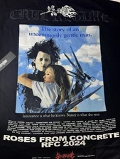 Civil Regime x Edward Scissorhands Collab. Limited Oversized T-shirt - XL