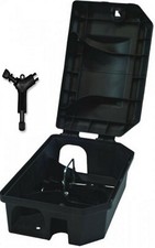 Rat Trap Snap with Heavy Duty Bait Box Station for Safe Control of Rats Poison