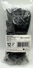 GBC BadgeMates Breakaway Lanyard Swivel Hook 12 Pack Black 3748055