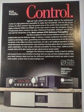 Madrigal Mark Evinson Control Reference Preamplifier 2002 Print Ad