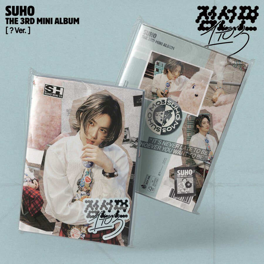 EXO スホ SUHO 1to3 世子 トレカ カード 점선면 韓国 EXO SUHO 점선면(1 TO 3) 3rd Mini Album/CD+Photo Book+2 Card+Poster
