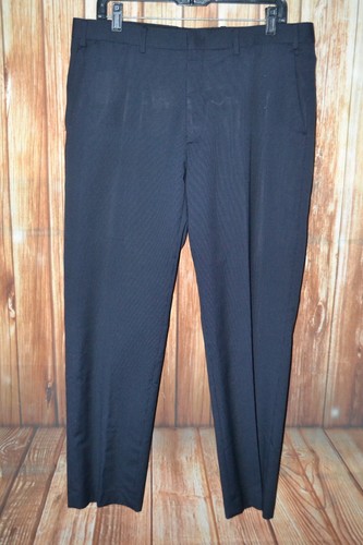 DKNY Men Navy Blue Wool Striped 2 Front Button Suit Sz 40R Wst 36x30 - Picture 12 of 18