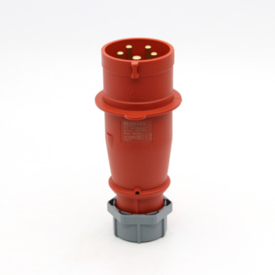 1PCS NEW MENNEKES TYP:4 TYP4 32A IP44 INDUSTRIAL PLUG FREE SHIP