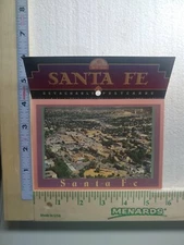 Postcard Folder Santa Fe, New Mexico