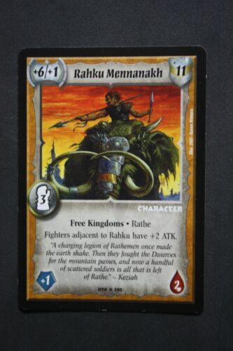 AEG Warlord: Saga of the Storm CCG/TCG * Rare * Character Single Cards - Picture 54 of 78