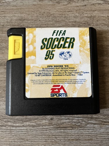 FIFA Soccer 95 Sur Sega Megadrive - Jeu Retro Vintage - État Correct