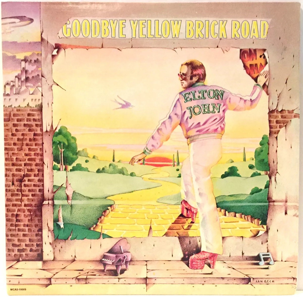 ELTON JOHN 1973 GOODBYE YELLOW BRICK ROAD GATEFOLD 33 VINYL LP