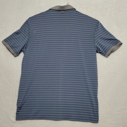 Ping Sensor Cool Golf Shirt Mens Large Blue Performance Short Sleeve Casual Polo - Picture 3 of 8