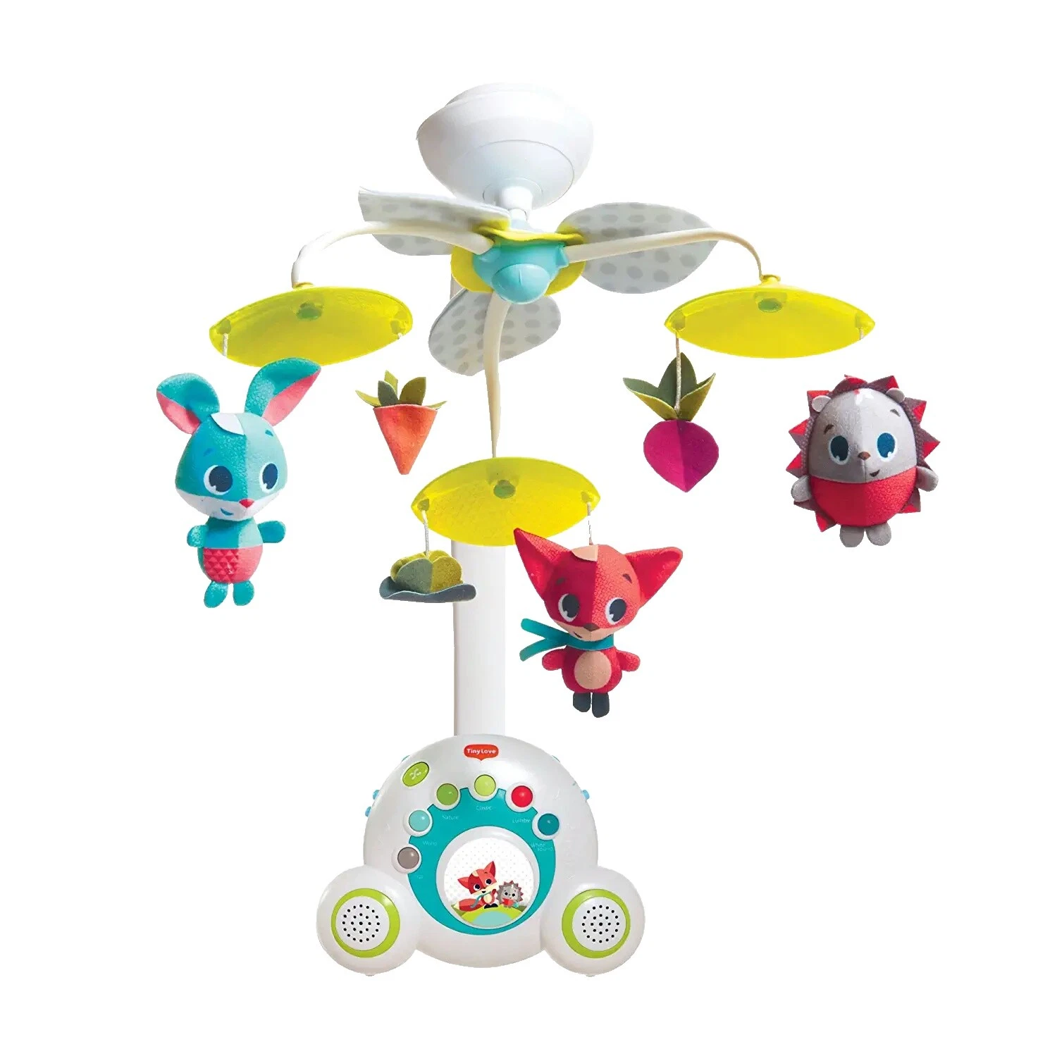 Cuna Guardería Multicolor Tiny Love móviles