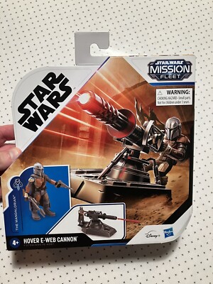 New In Box Star Wars Mission Fleet The Mandalorian Hover E-Web Cannon by Hasbro
