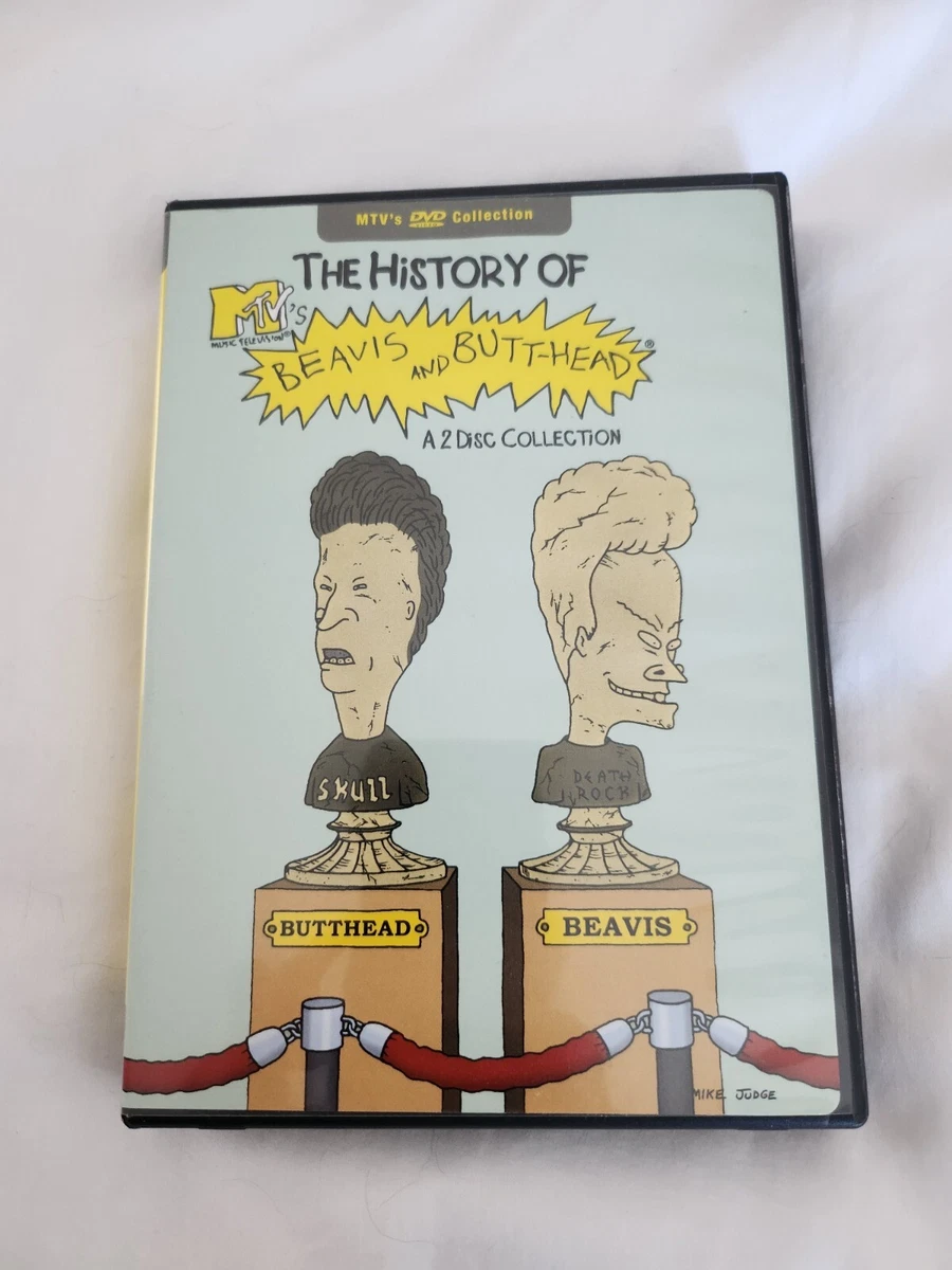 History of Beavis and Butt-Head (DVD, 2002, 2-Disc Set) Rare HTF