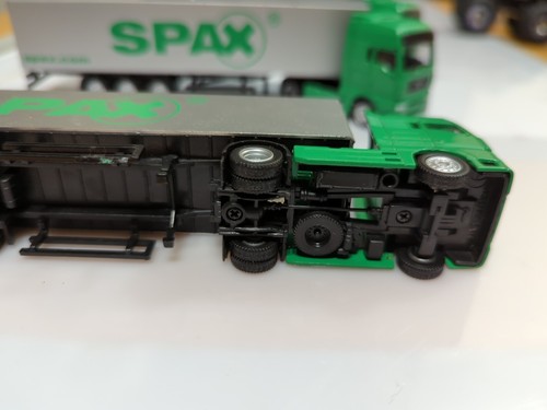 Man TG 460 SZ Truck & Trailer Unit Spax.com Decals 1:87 Scale Rare X3 Units - Picture 2 of 22