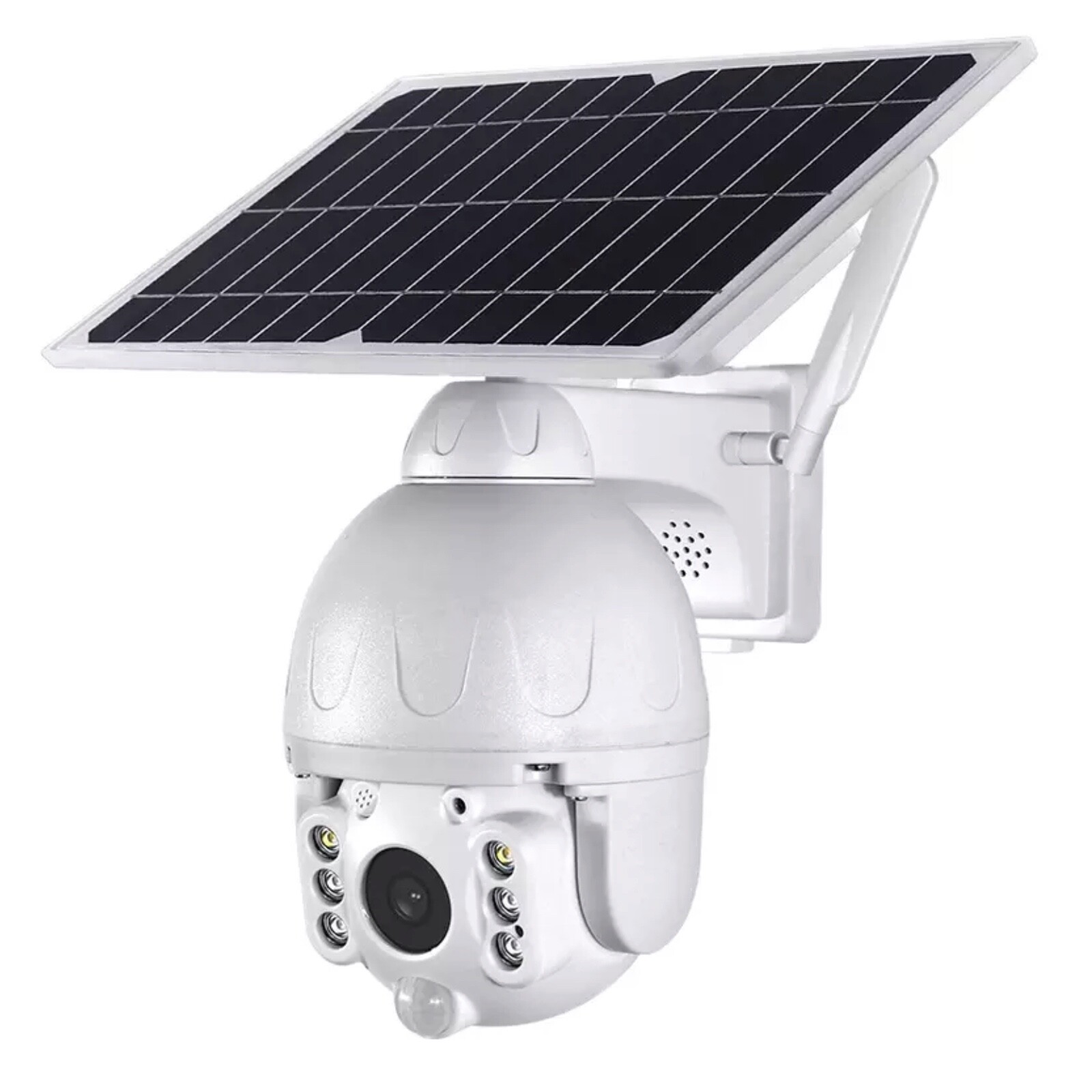 Solar Power 4G Camera CCTV Video Dome PTZ Wire Free Video Surveillance Recorder