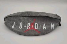 Nike Air Jordan Hip Pack Fanny Belt Bag - Gray Heather Crossbody 9B0533-GEH New
