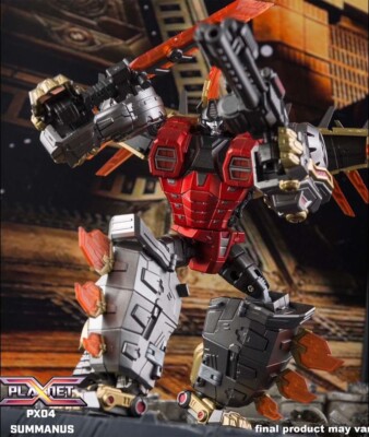 ボーダリープラス(PC＋POM) Planet X FOC PX-04M Summanus Dinobot Snarl Metallic Color Action