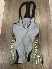 Mens Specialized Gray Cycling Bib Knicker Sho...