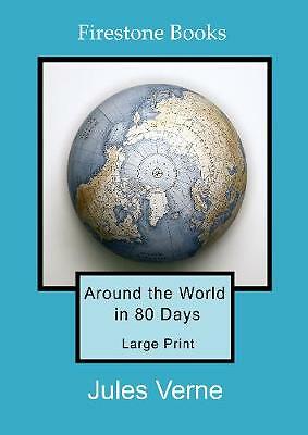 Around the World in 80 Days: Large Print by Jules Verne PAPERBACK 9781909608481 - Image 2