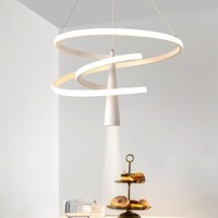 LED Pendelleuchte Dimmbar Wohnzimmer HäNgelampe HäNgeleuchte Mit Fernbedienung