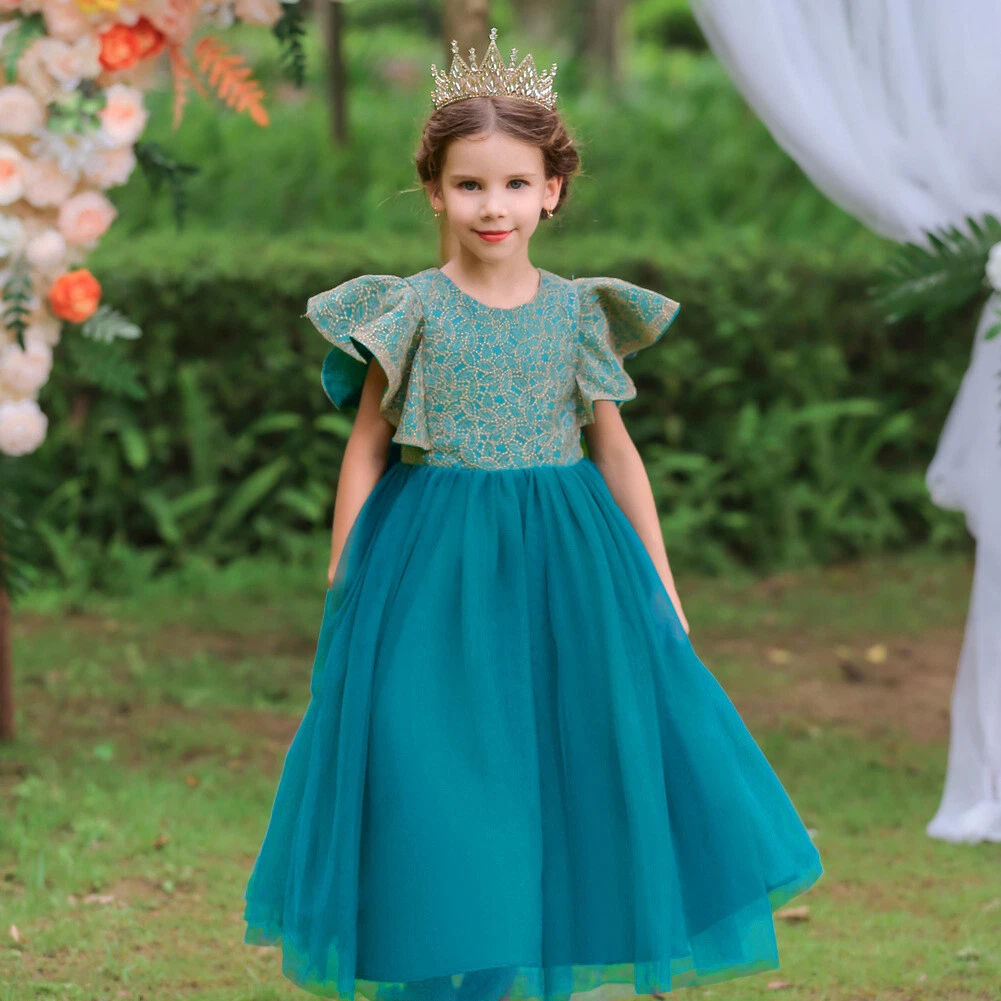 Girls maxi deals party dress
