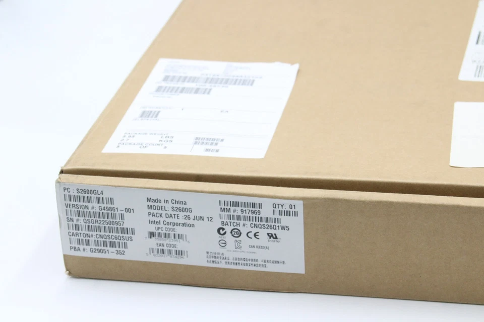 INTEL S2600G (Z/L) DUAL LGA2011 DDR3 G11481-355 Motherboard Server Board HT1 - Image 3 of 4