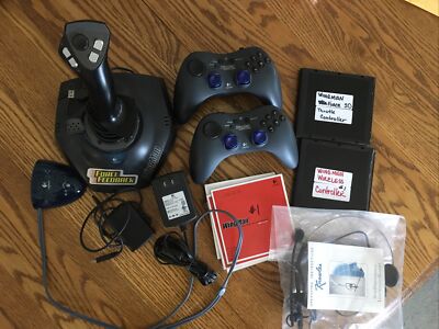 Logitech Wingman Force 3D throttle wireless controllers lot