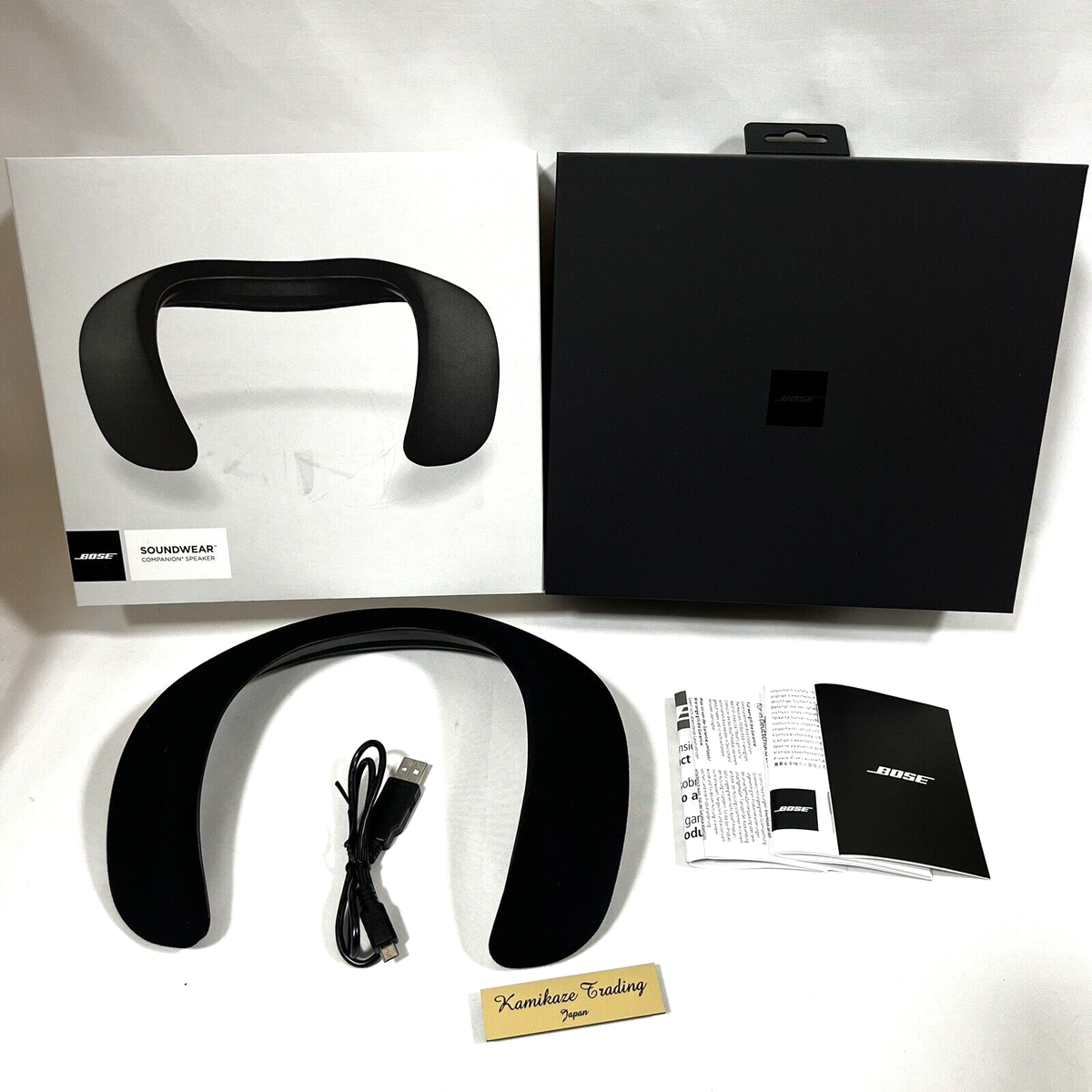 Bose SoundWear Companion Neck band Speaker Wearable Wireless