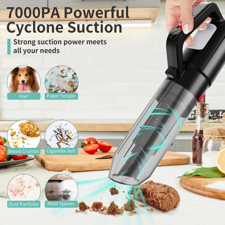 Hand Vacuum Cleaner, Doosl 120W Perfect Portable Handheld Vacuum
