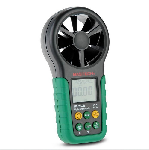 MASTECH MS6252B Digital Anemometer Air Wind Speed Velocity Meter - Bild 4 von 7