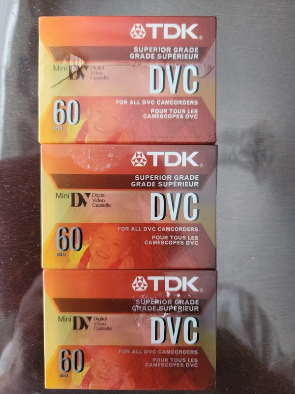 TDK DVM-60ME 60 Minute Mini DV Video Cassettes -3