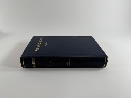 Pyramidology Book 1 Adam Rutherford Elements 1961 HC Book w/ Fold Out Pyramids - Picture 4 of 10