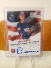 2015 USA Baseball 18U National Team Signatures #12 Reggie Lawson /499