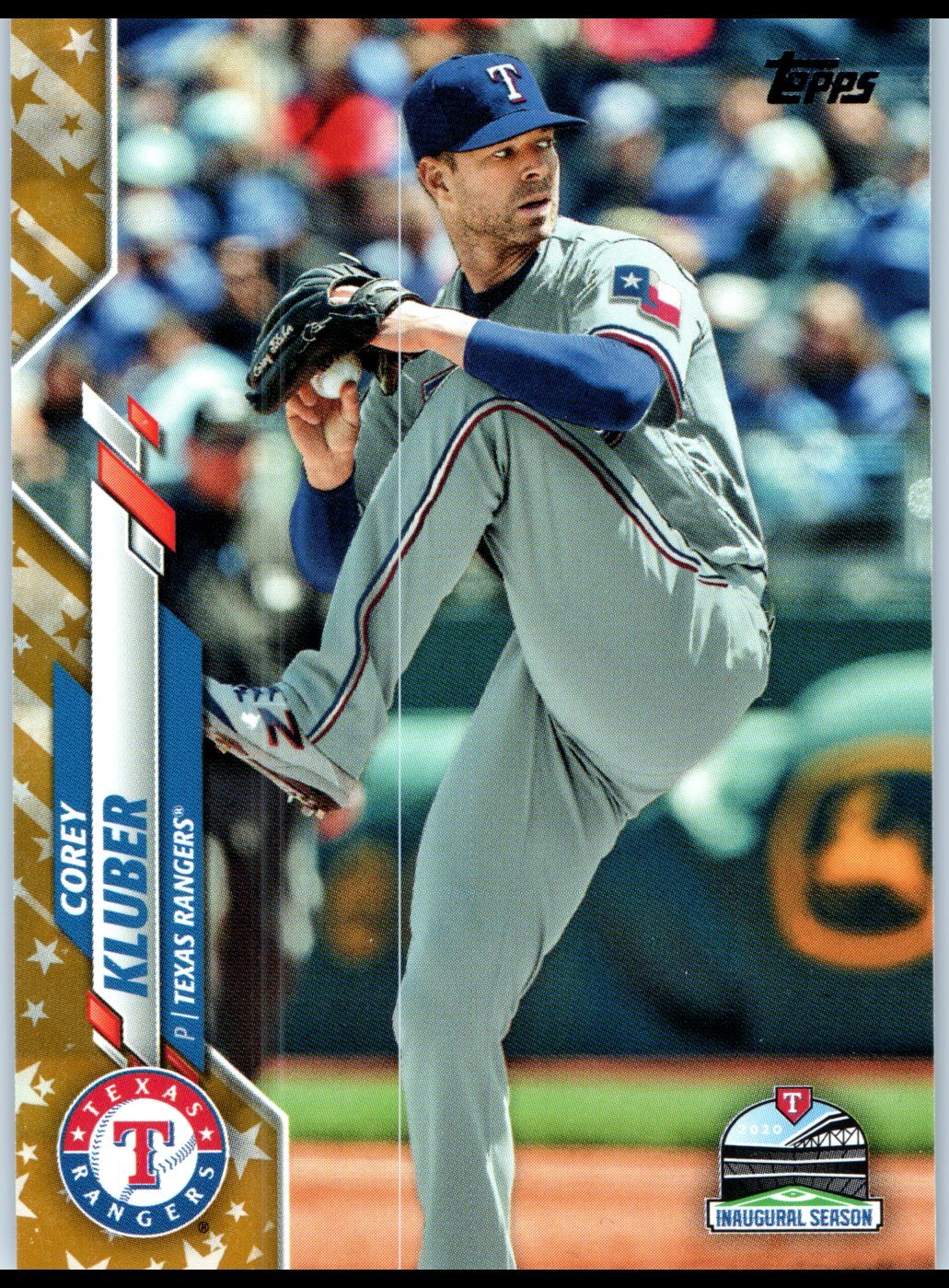 2020 Topps #523 Corey Kluber Gold Star