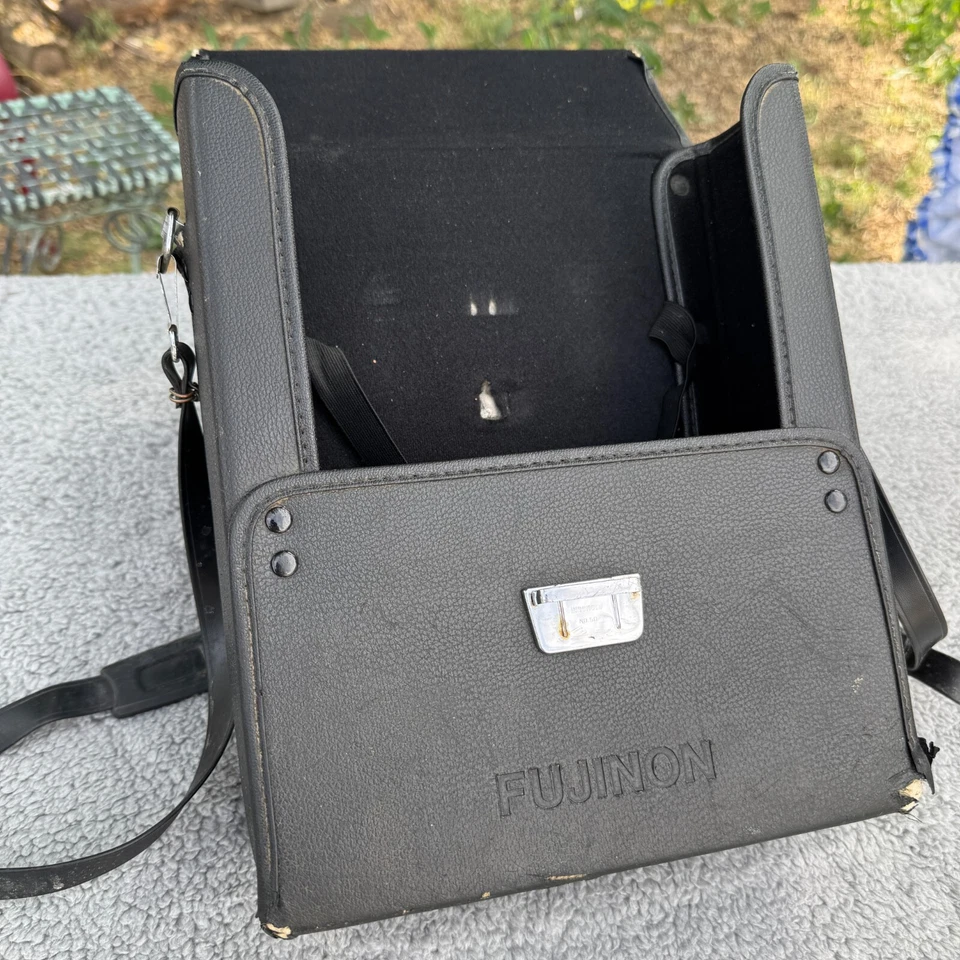 Vtg Fujinon 10x70 5.18 Binoculars Large 70mm Lens Outdoor Vintage Used w/case - Image 2 of 4