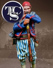 CIVIL WAR MODEL UNION WHEATS TIGER ZOUVE CS16008  MINI STATUE