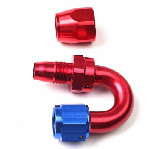 AN6 -6AN AN-6 5/16" 8MM Stainless Steel Braided Oil Fuel Hose Line Pipe ME - Picture 7 of 9