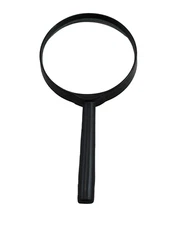 Handheld Magnifying Glass 3X Power REAL Glass Magnifier  6 inch  overall size