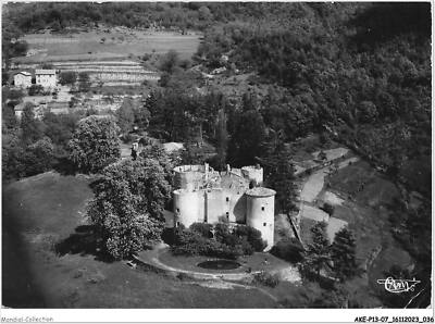 AKEP13-1027-07 - LE CHEYLARD - aerial view - le chateau de la cheze
