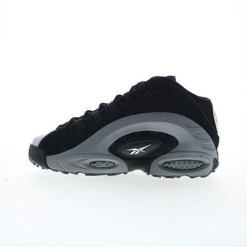 Reebok ES22 Emmitt Smith Mens Black Suede Athletic Basketball Shoes - Picture 5 of 8