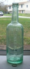 RARE SIZE VICTORIAN LARGE SAUCE EMBOSSED,WORCESTERSHIRE SAUCE LEA PERRINS