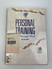 1992 PERSONAL TRAINING FOR MICROSOFT WORD 2 INTERACTIVE AUDIO TUTORIAL RARE