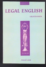 LEGAL ENGLISH BY LULJETA BUZA & SHPRESA DELIJA VG SIGNED COPY