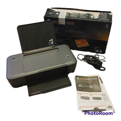 HP Deskjet 1000 Standard Inkjet Printer Includes Adapter Tested Working 885631076118 eBay