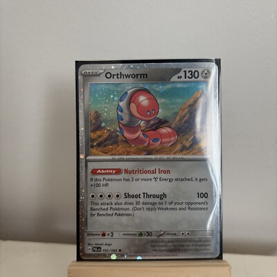 Orthworm 151/193 Kosmos Holo COSTCO Promo Pokemon Paldea Evolved