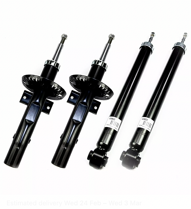 FOR VW POLO (6C 6R) 2009-FRONT,REAR SHOCK ABSORBERS SHOCKS