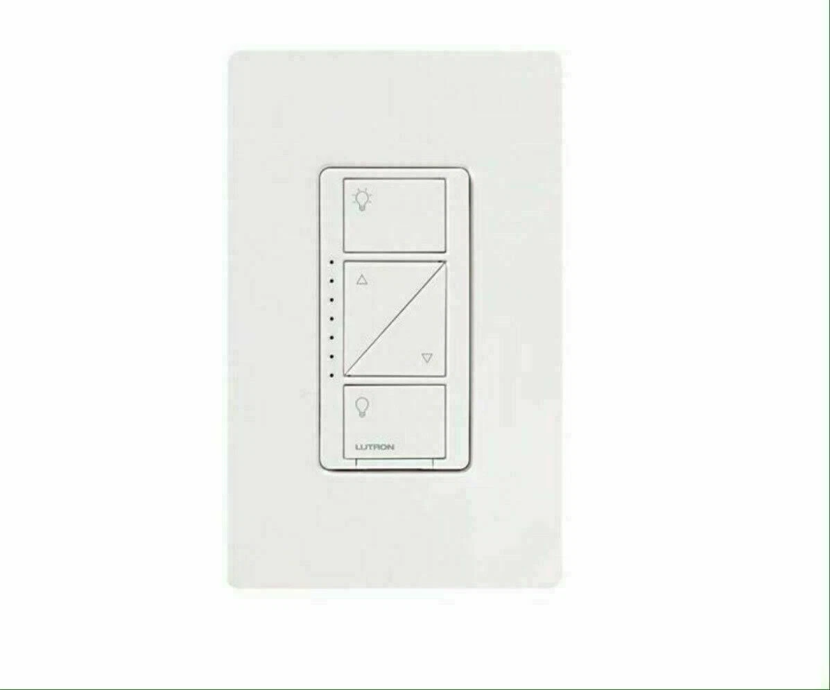 Lutron Caseta Wireless In Wall Smart Dimmer Switch White PD 6WCL