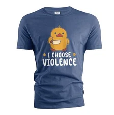 Men's Funny chick with knife T-shirt Birthday gift cute sarcasm funny Gift