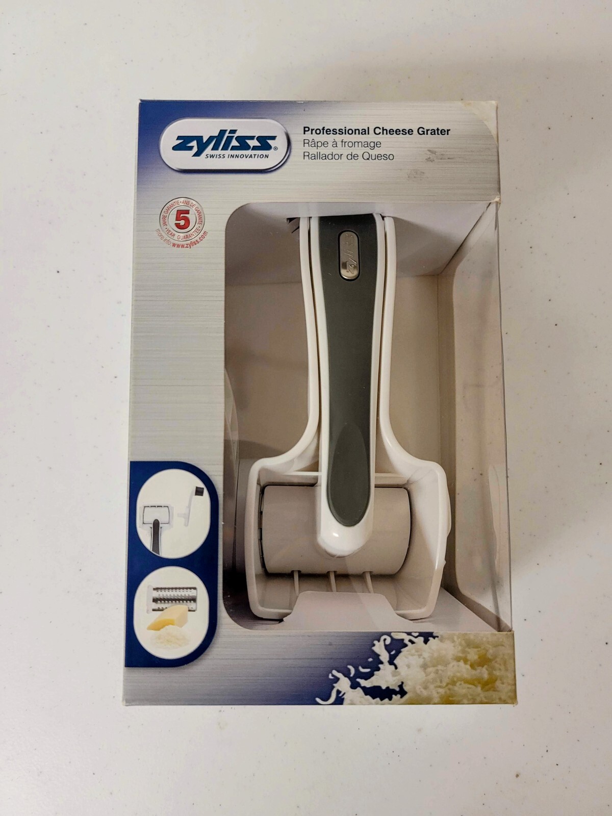 Brand New Sealed Zyliss Professional Cheese Grater eBay