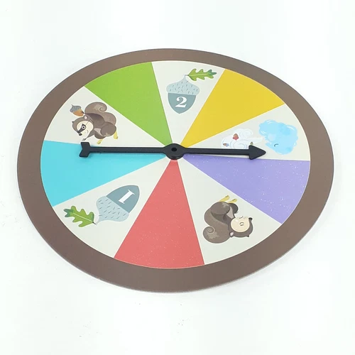 The Sneaky Snacky Squirrel Game Replacement Spinner Piece Cardboard Circle