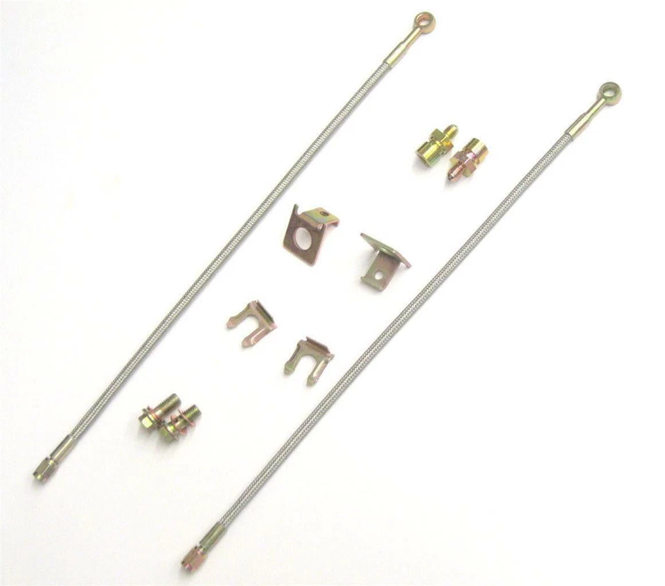 Kit de frenos de disco Chevy II Nova 1962 a 1967 pinzas cargadas Chevrolet Foto 4 de 4