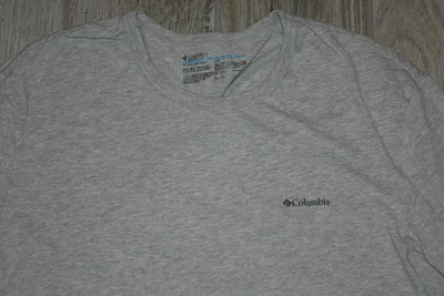 Columbia Sportswear Co. Men's Large Short-Sleeve Gray Basic T-Shirt 100